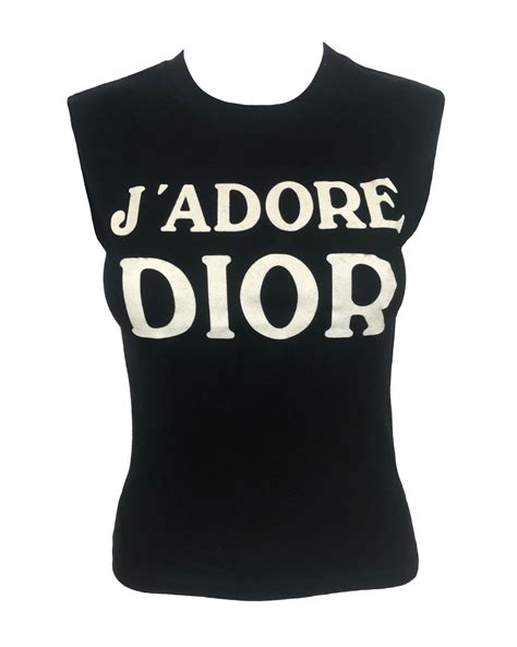 j'adore dior shirt dupe|j'adore dior top vintage.